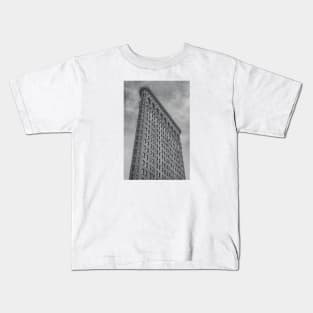 Flat Iron Building, NYC Kids T-Shirt